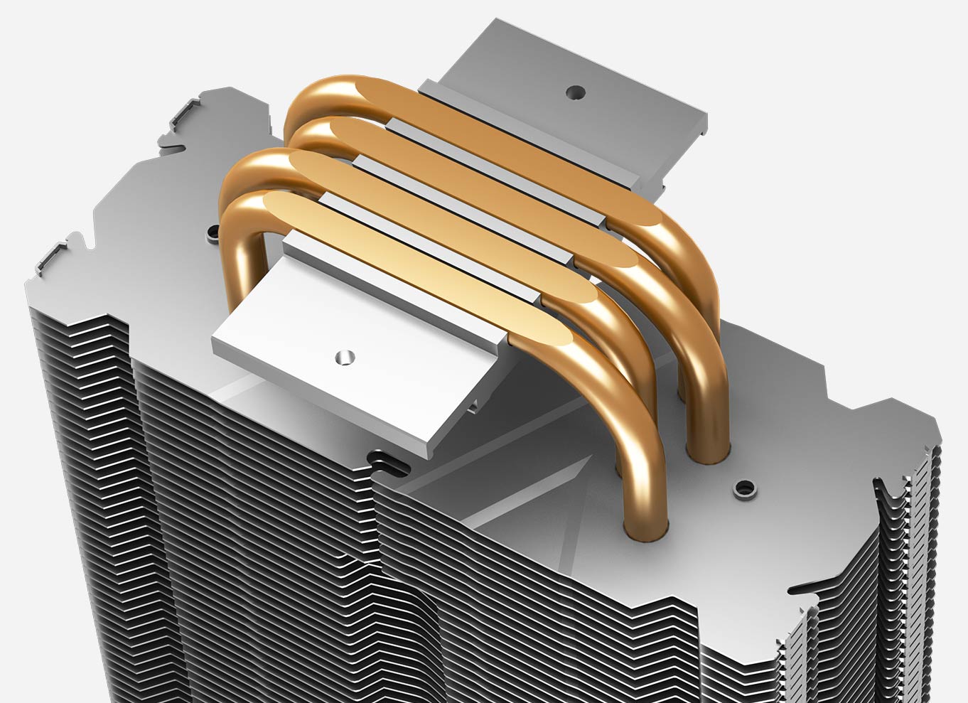 DEEPCOOL GAMMAXX 400 V2 RED AIR CPU COOLER - Image 3