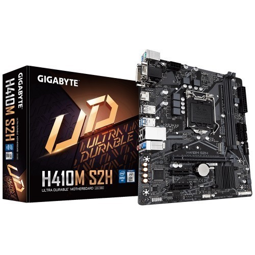 GIGABYTE H410M S2H 10TH GEN MICRO ATX MOTHERBOARD
