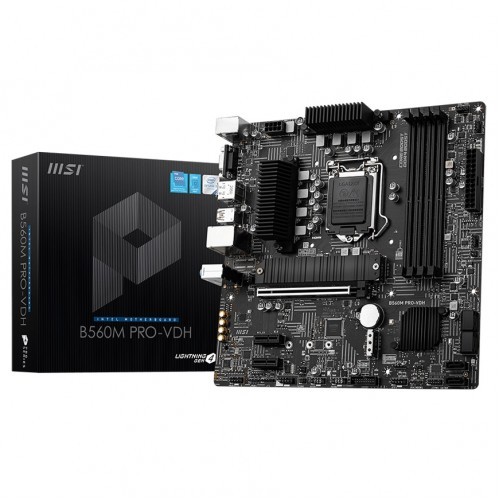 SI B560M PRO-VDH 10th and 11th Gen Micro ATX Motherboard