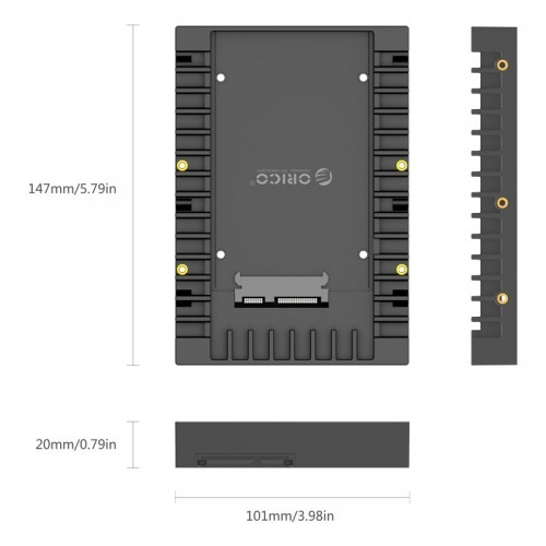 ORICO 2.5 to 3.5 inch Hard Drive Caddy (1125SS) - Image 5