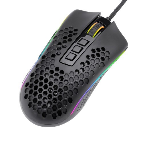 Redragon M808 Storm Lightweight RGB Honeycomb Gaming Mouse - Image 5