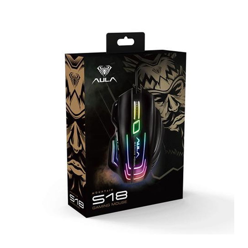 AULA S18 Backlit 7 Buttons Gaming Mouse - Image 4