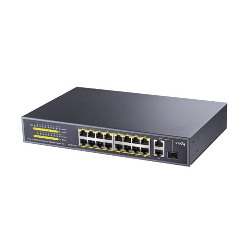 Cudy FS1018PS1 16 Port Gigabit PoE+ Unmanaged Switch - Image 2