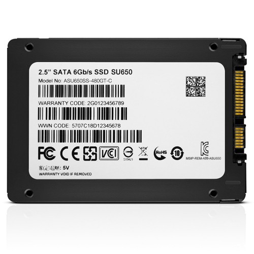 Adata SU 650 480 GB Solid State Drive - Image 2