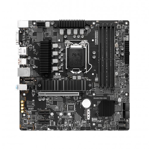 MSI B560M PRO-VDH 10th and 11th Gen Micro ATX Motherboard - Image 2