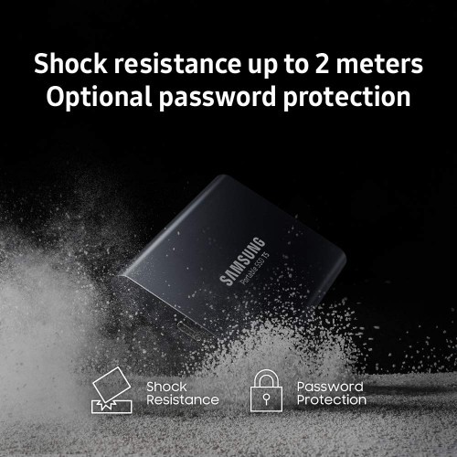 Samsung T5 500GB USB 3.1 Type-C Portable SSD - Image 3