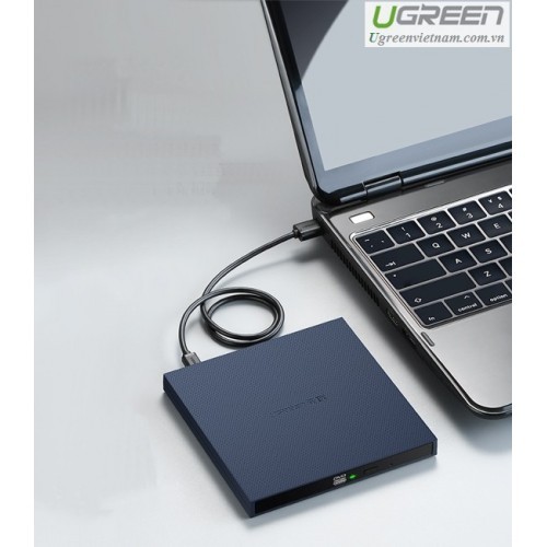 UGreen 40576 USB 2.0 Slim Portable DVD Writer - Image 2