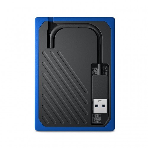 Western Digital My Passport Go Cobalt 500GB External SSD - Image 2