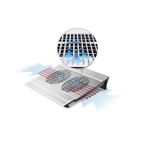 DeepCool N8 Aluminum Laptop Cooler - Image 4