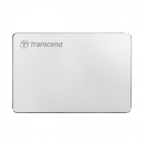 Transcend StoreJet 25C3S 1TB USB 3.1 Gen 1 Type-C Silver External HDD - Image 2