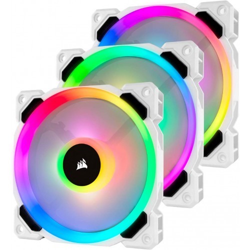 Corsair LL120 RGB 120mm Dual Light Loop White - Image 2