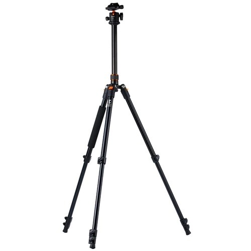 K&F Concept SA234 Aluminum DSLR Camera Tripod with Ball Head - Image 2
