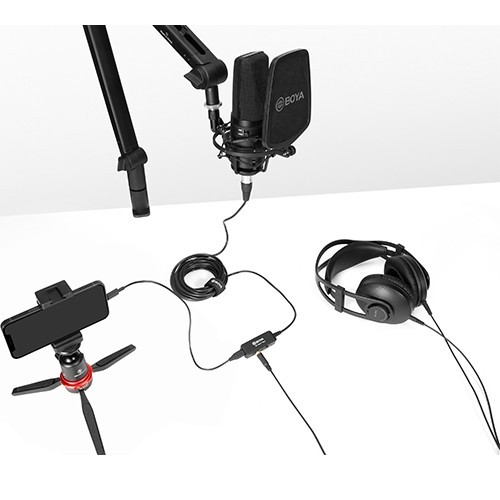 BOYA BY-BCA7 Pro XLR to Lightning & USB-A & Type-C Connectors Microphone - Image 3