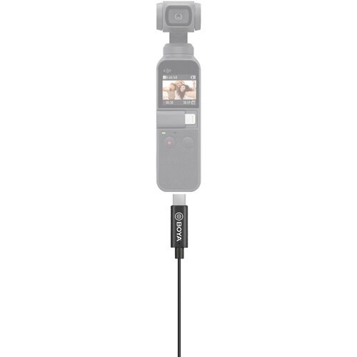 BOYA BY-M3-OP Clip-on Digital Lavalier Microphone for DJI OSMO Pocket - Image 2