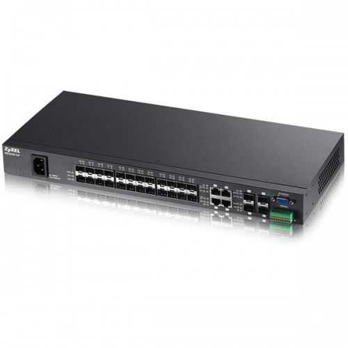 Zyxel MES 3500-24F 24-port FE Fiber L2 Switch with Four GbE Combo Port - Image 3