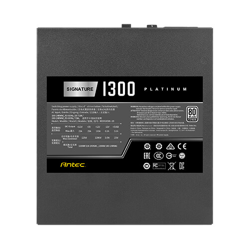 Antec Signature PLATINUM 1300 1300W 80 Plus Platinum Fully Modular Power Supply - Image 4