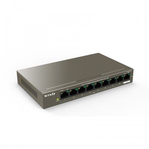Tenda TEG1109P 8-Port PoE 10/100 Mbps Gigabit Desktop Switch - Image 2