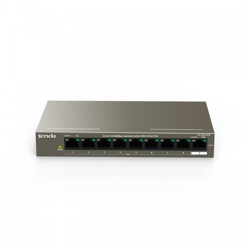 Tenda TEG1109P 8-Port PoE 10/100 Mbps Gigabit Desktop Switch - Image 3