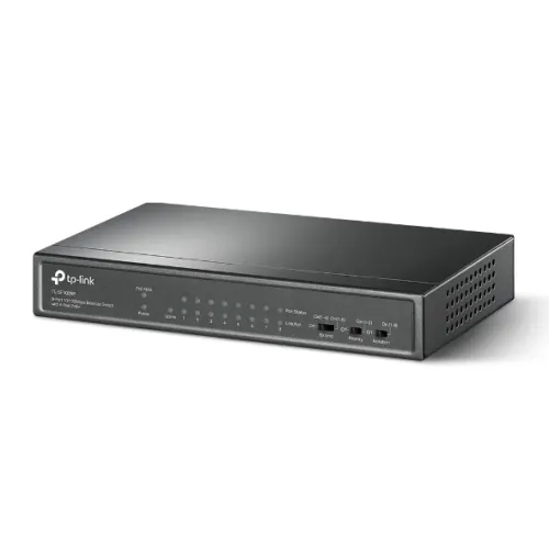 TP-Link TL-SF1009P 9-Port 10/100Mbps Desktop Switch with 8-Port PoE+ - Image 2