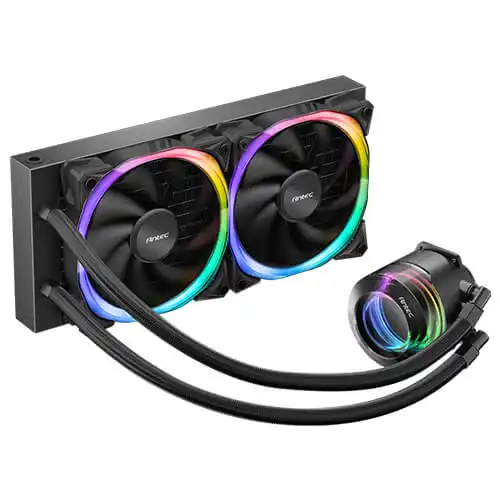 Antec Vortex 240 ARGB All-in-One Liquid CPU Cooler - Image 2