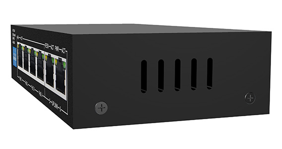AI106 6-Port 100Mbps AI PoE switch - Image 2