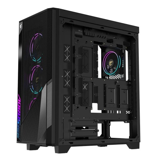 GIGABYTE Aorus C500 Glass Mid Tower Micro ATX Casing - Image 2