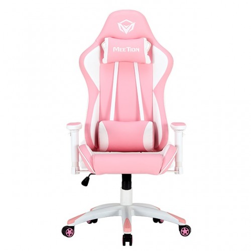 MeeTion MT-CHR16 Cute Pink Racing E-Sport Gaming Chair - Image 2