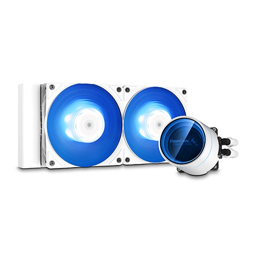 Deepcool CASTLE 240EX A-RGB WH AIO liquid CPU Cooler - Image 2