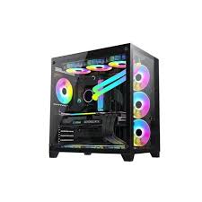 PC POWER ICE CUBE 2024 M-ATX Gaming Case (PP-H20-BK)
