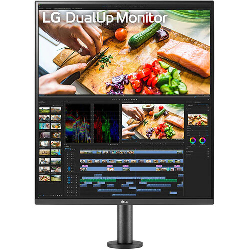 LG 28MQ780-B 27.6-Inch Nano IPS DualUp Monitor with Ergo Stand - Image 2