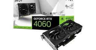 PNY GeForce RTX 4060 8GB VERTO Dual Fan GDDR6 Graphics Card