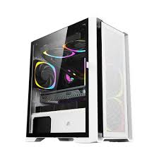 1STPLAYER T4 White mATX Gaming Casing