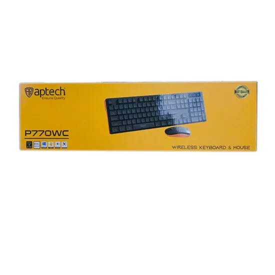 Aptech P770WC Wireless Keyboard & Mouse Combo