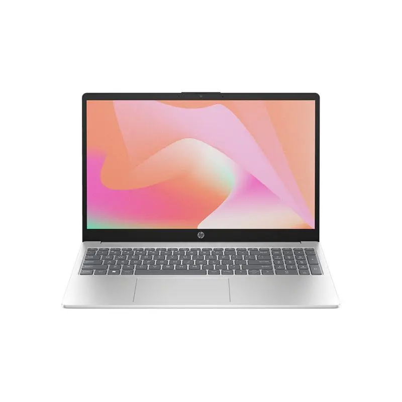 HP 15 Series Core i7 1255U 8GB RAM 512GB SSD 15.6 Inch FHD Backlit Natural Silver Laptop